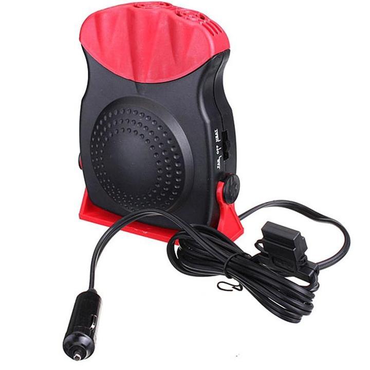 Portable Auto Car Heater Cooler Fan - 12 Volt Defroster Heater